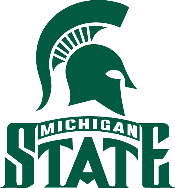 Michigan State Spartans 1987-Pres Alternate Logo 01 vinyl decal